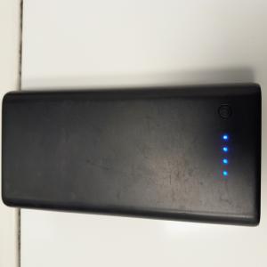 CS826/2024  BLACK POWER BANK WITH 3 USB CONNECTIONS
